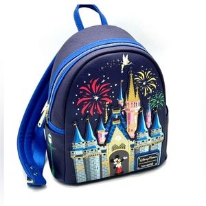Disney Parks Disneyland Castle Loungefly backpack